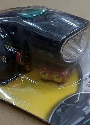 Велофара світлодіодна 4 діода jing yi (jy-822c)