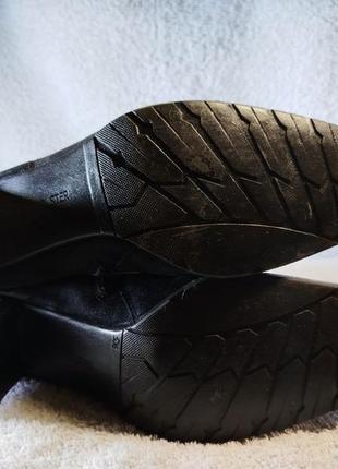 Жіночи замшеві черевички 38р.