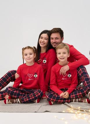 Новогодняя пижама, family look