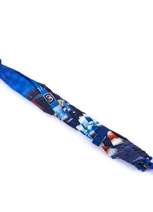 Зонт детский складной голубой арт.20д-6 mario (китай)