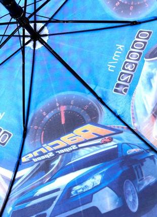 Зонт детский складной голубой арт.20д-6 mario (китай)