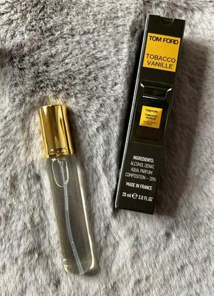 Мини парфюм tobacco vanille унисекс в стиле tom ford, 20 мл