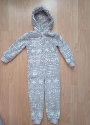 Теплый человечек f&amp;f на 4-5 лет, 104-110 см