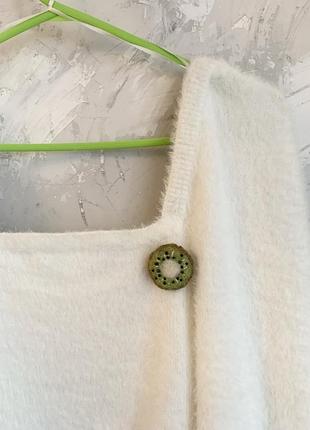 Брошь киви 🥝 из шерсти ручная работа