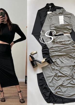 Платье платье миди zara