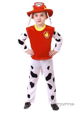 Детский карнавальный костюм маршал "щенячий патруль"