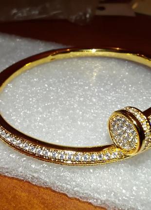 Браслет cartier сваровскі.