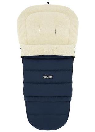 Зимовий конверт babyroom wool n-20 navy blue темно-синій