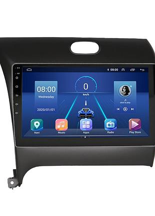 Штатная магнитола lesko для kia forte ii рестайлинг 2016-2018 экран 9" 4/64gb 4g wi-fi gps top 7шт