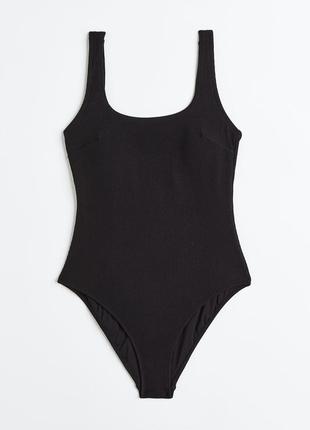 Новый купальник в фактурный рубчик h&m