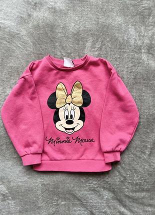 Свитшот, худи disney 4-5 лет 110 см