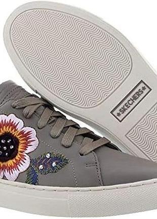 Сникерсы женские skechers, кожа 6 Ausa