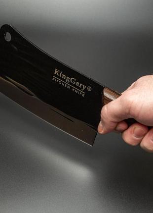 Кухонный нож-топорик kinggary универсальный 32 см нож для мяса профессиональный нож из...
