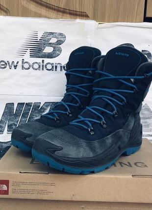 Ботинки кожаные lowa rufus iii gore-tex gtx высокие salomon на меху