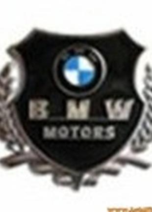 Авто значок bmw motors наклейка на машину авто наклейки значки марки машин на кузов бампер скло двері капот крила багажник