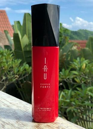 Зміцнююча есенція для тонкого ослабленого волосся lebel iau forti essence 100 ml, японія