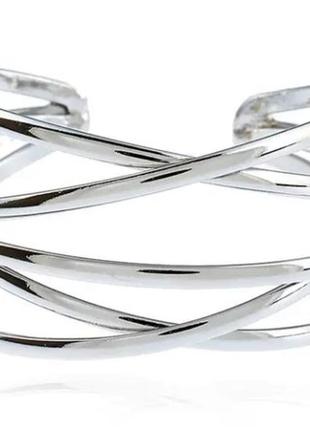 Браслет серебристый