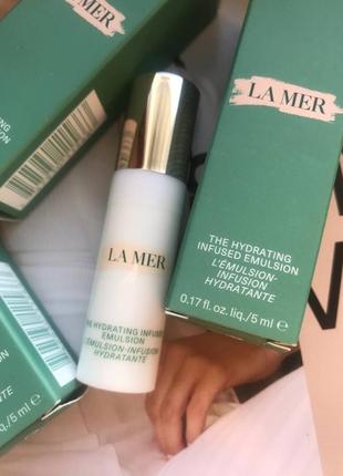 Емульсія la mer hydrating infused emulsion 5ml оригінал 🌹