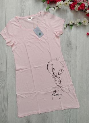 Ночнушка с коротким рукавом р. xs, s