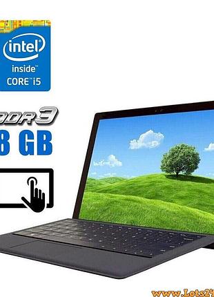 Ноутбук microsoft surface pro 4 12.3" планшет intel core i5 8 гб ram 256 гб ssd екран pixelsense динаміки dolby audio