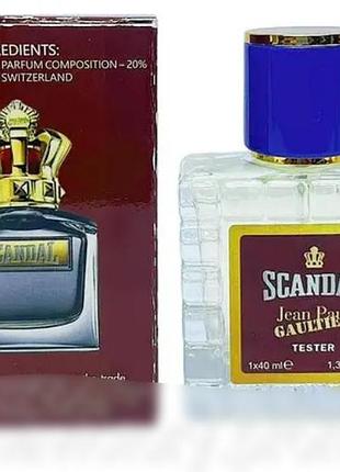 Tester r scandal pour homme 40 ml (скандал пур хом), чоловічі