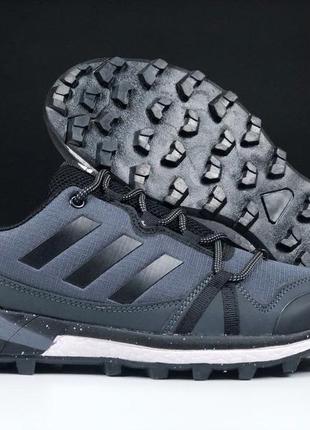 Кросівки adidas terrex сірі ( термо )