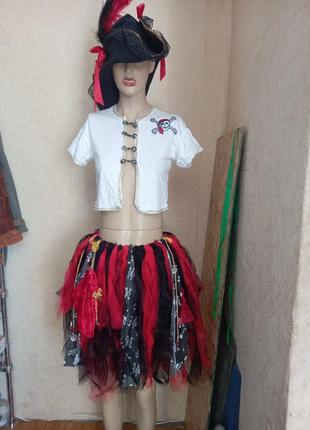 Карнавальный костюм  леди пират9 фото