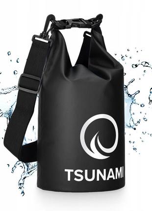 Гермомішок tsunami dry pack 5 л водозахисний ts011 poland