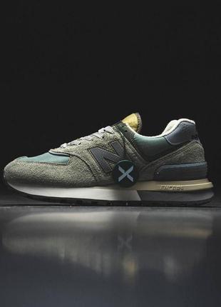 Чоловічі кросівки new balance 574 legacy x stone island