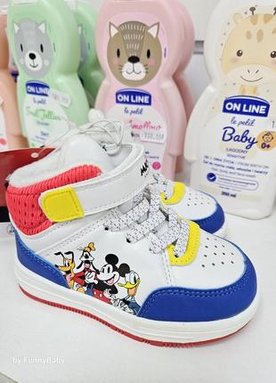 Утепленные детские хайтопы фирмы george