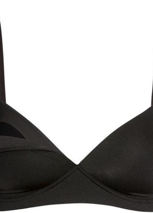 Бюстгальтер для кормления мама h&amp;m 0301213 80е черный