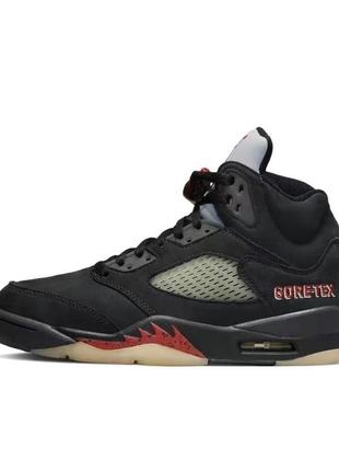 Зимние кроссовки air jordan 5 gore-tex