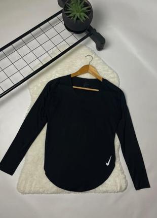 Спортивный легкий беговой лонгслив nike