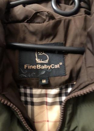 Женский пуховик finebabycat 44 размер