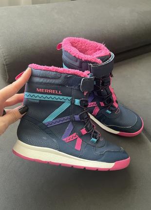 Зимние сапоги ботинки merrell 32р 20см