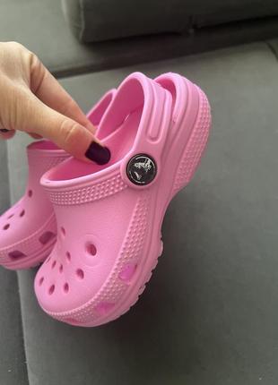 Босоножки сабо кроксы crocs c9 как новые