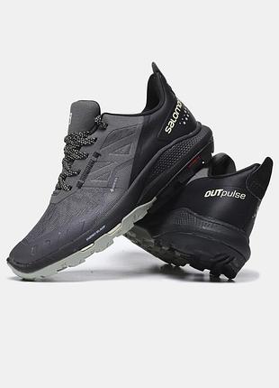 Мужские кроссовки salomon outpulse 76x'magnet black'