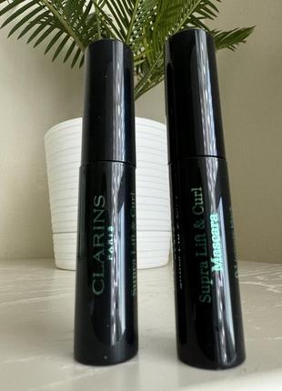 Clarins supra lift & curl туш для вій