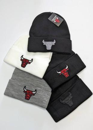 Шапка зимова chicago bulls