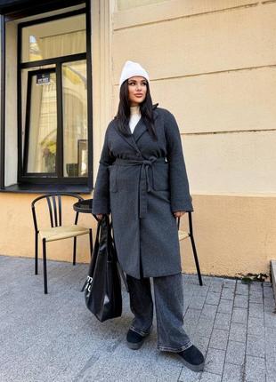 Кашемировое пальто