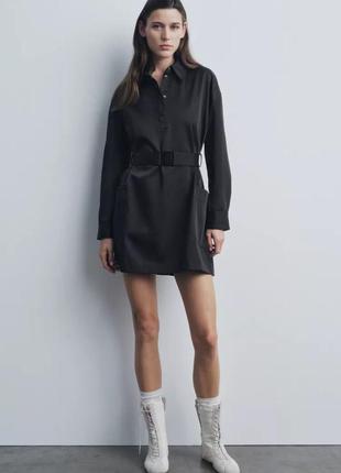 Короткое платье zw collection с ремнем