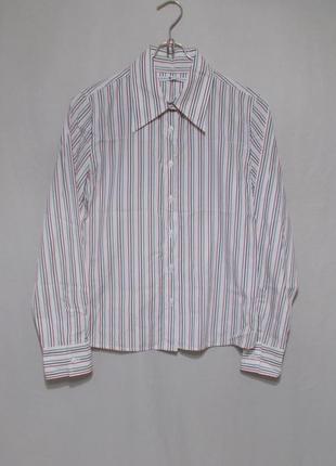 Новая рубашка яркая полоска 'tommy hilfiger' 44-46р