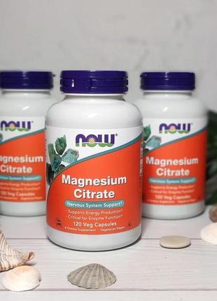 Магний цитрат, сша, 120/240 капсул, магне, магнэ
