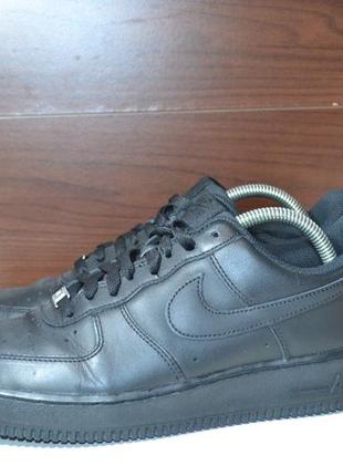 Nike air force 1 кроссовки ботинки 42р кожаные оригинал сникерсы