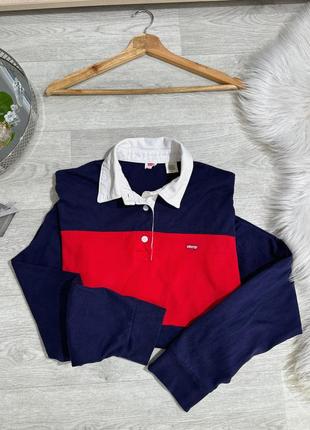 Женское поло, лонгслив, от бренда levi’s, размер s