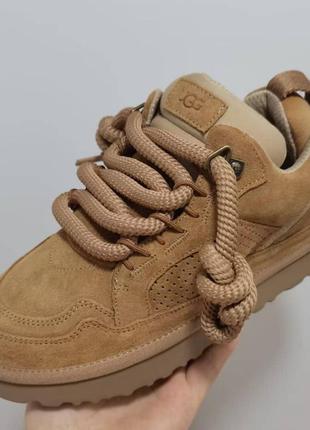 Утепленные замшевые угги кеды кроссовки ugg