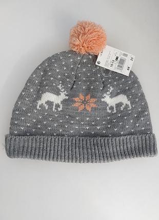 Тепла шапка на 10-12р