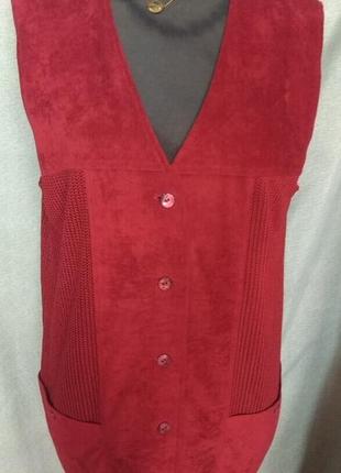 Corena цікава жилетка с кишенями