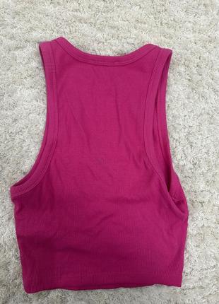 Розовый топ