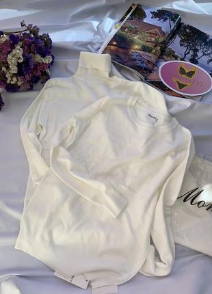 Гольф moni&co молочний білий s/m l/xl